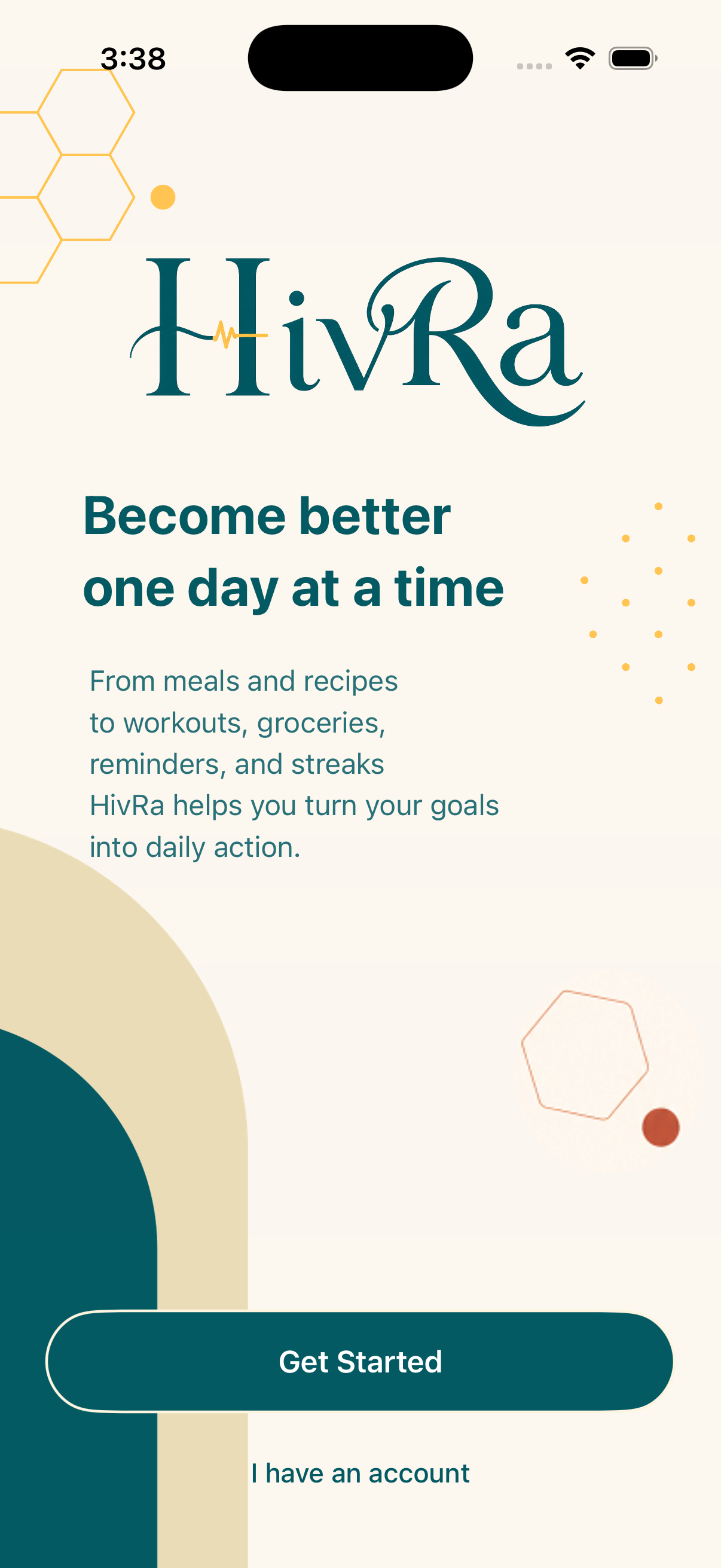 HivRa wellness dashboard